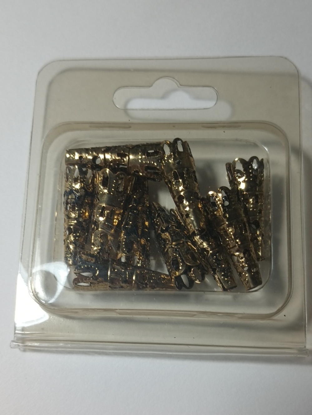 3/$15 Cone Terminators 22mm Filigree Antique Gold Finish Pack Of 10 4878MB